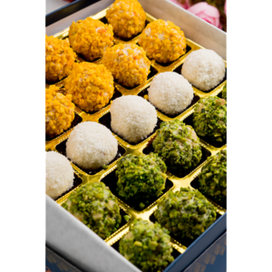 25 Pcs Tiranga Dry Fruit Sweet Box
