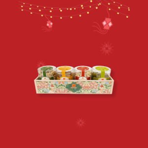 4 Jar Dry Fruit Handbag 1kg