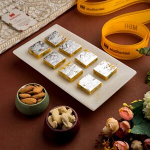 Kaju Kesar Barfi